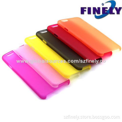 Super thin polypropylene material iPhone 6 case with different colorsNew